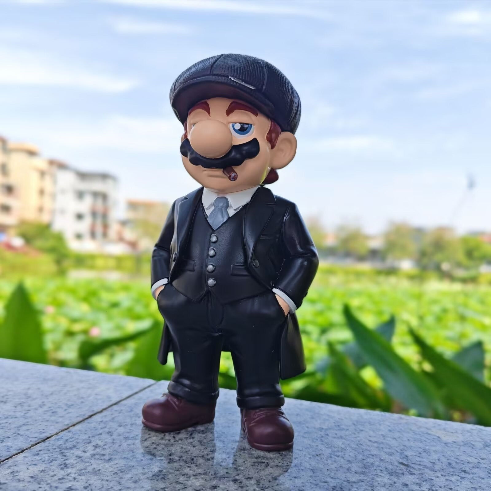 Custom super mario boss style collectible