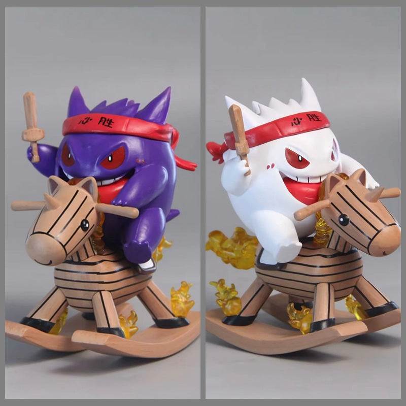 Pokemon Gengar Rocking Horse GK Statue