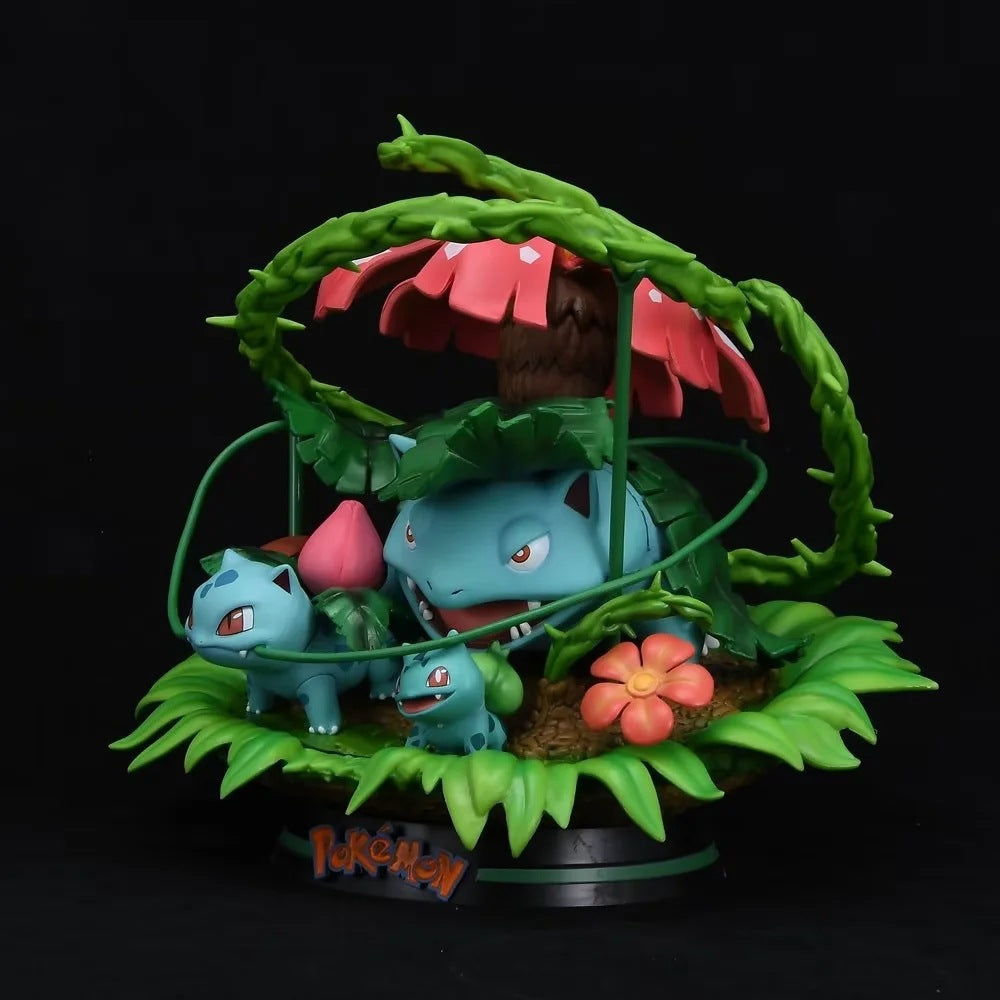 Pokemon Bulbasaur Ivysaur Venusaur GK Diorama Statue