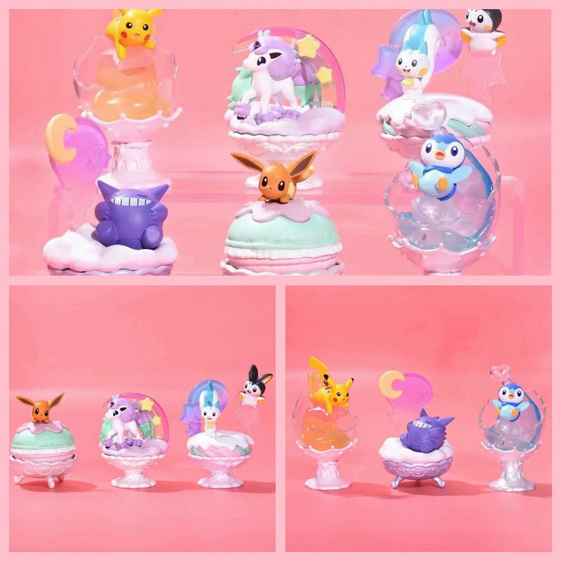 Pokemon Dessert Sweet Treat Scene GK Statue Set