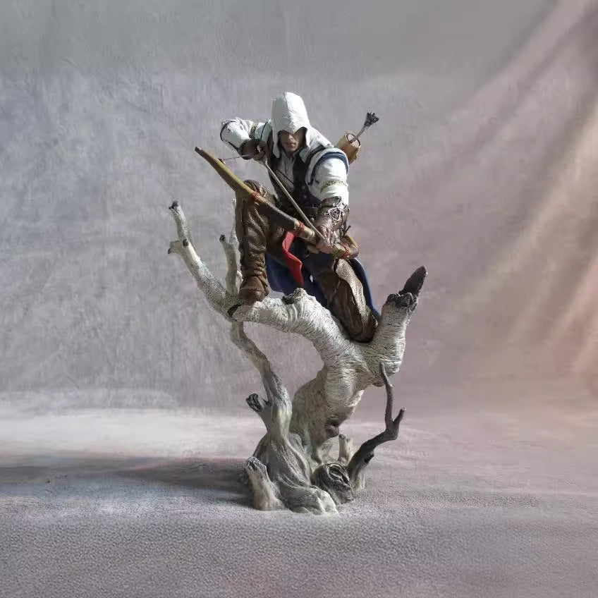 Assassin's Creed 3 Connor tree bow statue figure