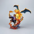Pokemon Gary Oak Charizard figure