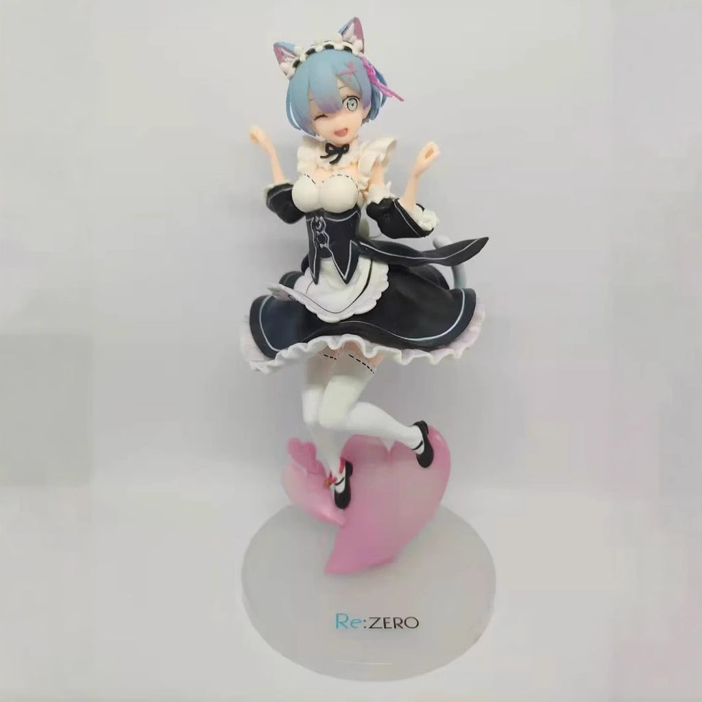 Re:Zero Rem Neko Maid GK Statue