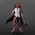 One Piece GK Dragon Tiger Shanks Red Hair Top War Four Emperors Standing Position Ornament Model Box Set Handmade
