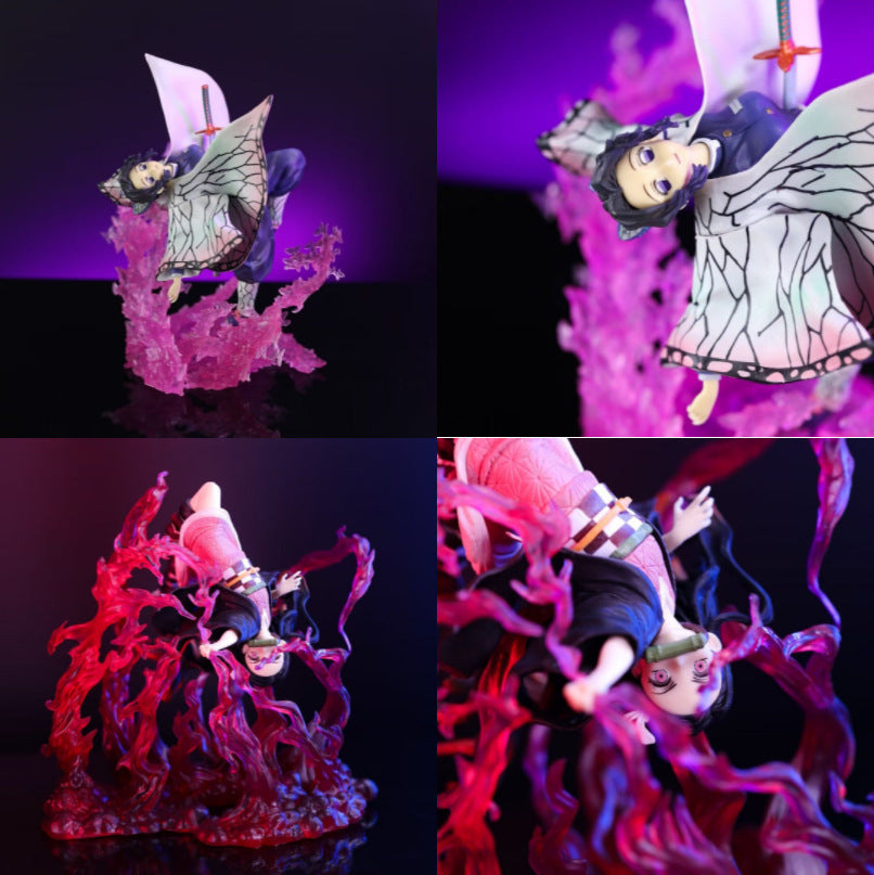 Demon Slayer Nezuko Kamado blood demon art statue