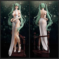 Hatsune Miku white evening dress gk statue
