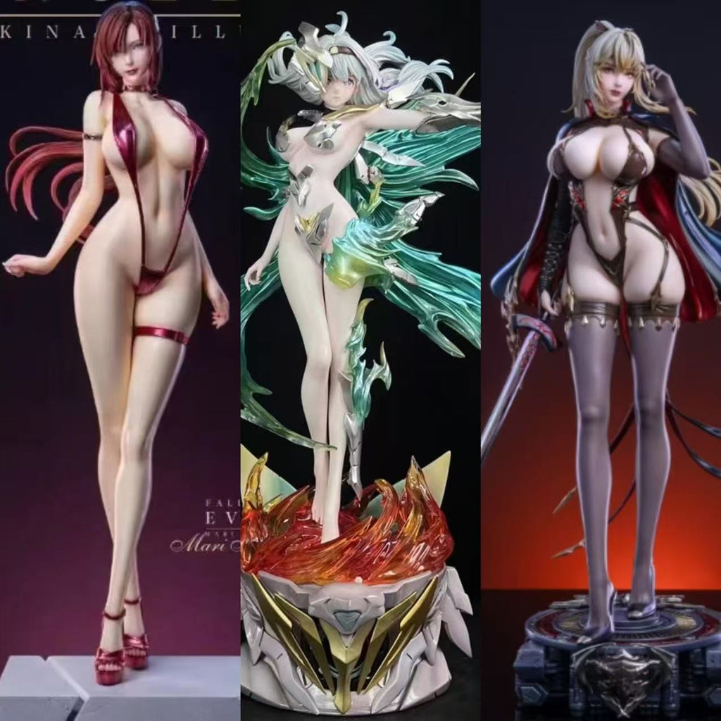 Mari anime figure 1/4 scale Firefly Honkai Star Rail GK figure Jeanne d'Arc Alter Fate GK statue