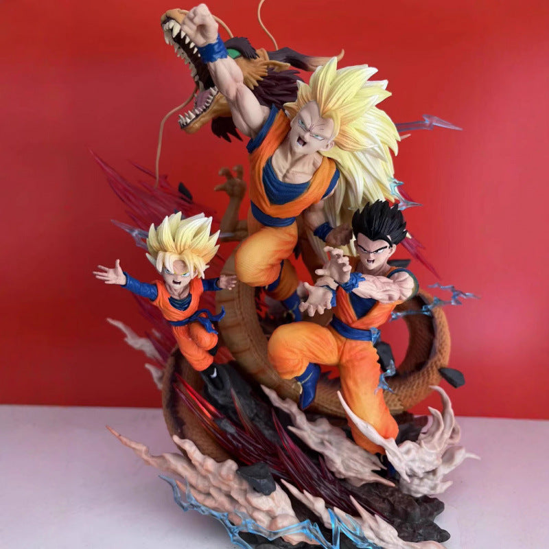 Dragon Ball Goku Gohan Goten Shenron figure
