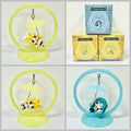 3pcs Hatsune Miku Kagamine Rin Len swing umbrella chibi figure set