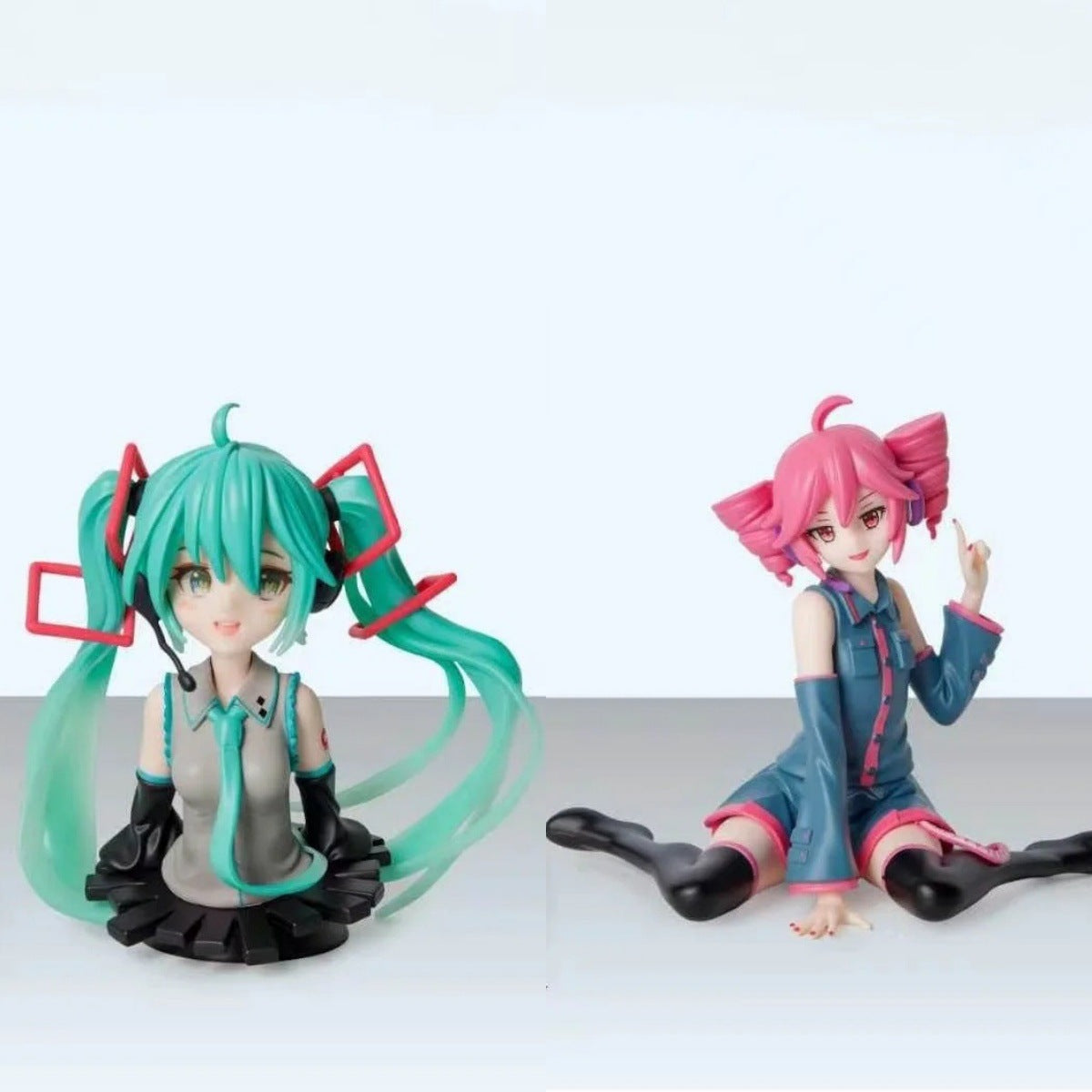 Hatsune Miku bust figure Kasane Teto sitting prize figure