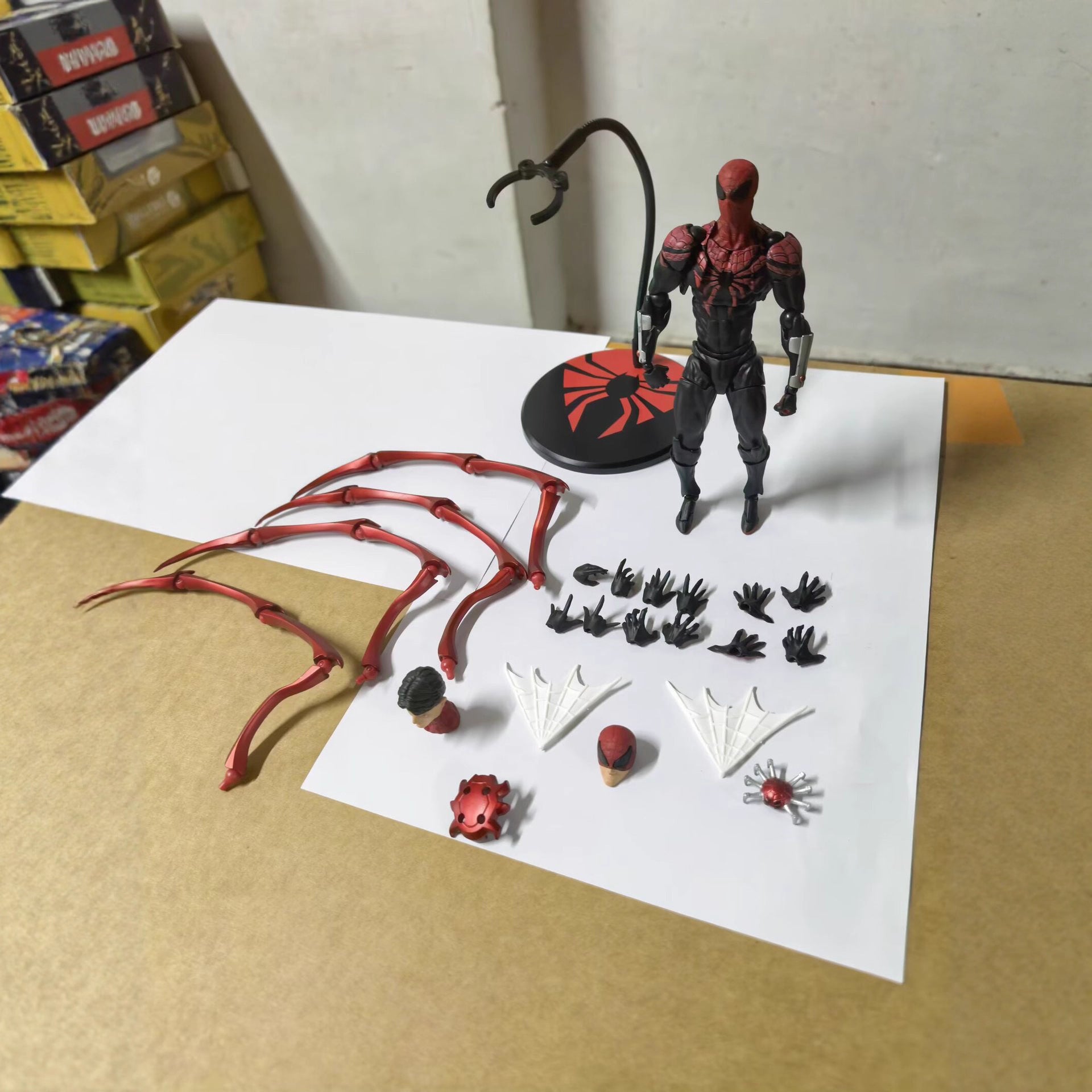 Avengers Ultimate Spider Man Chapter Parker Ultimate Neighbor Mobile Doll Set Box Set Handmade