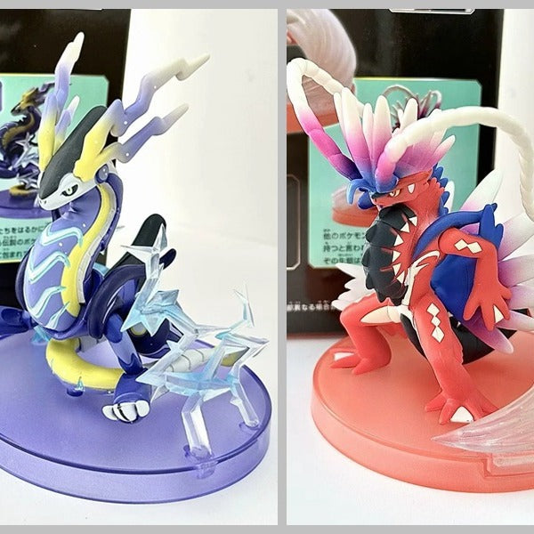 Pokemon Miraidon & Koraidon Scarlet Violet GK Statue Set
