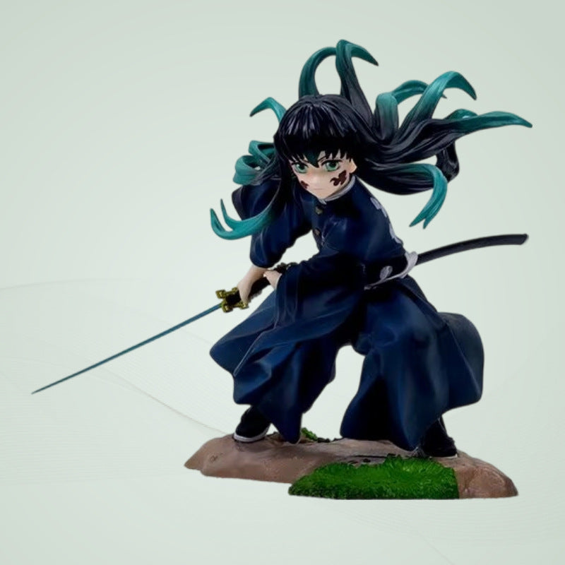 Demon Slayer Muichiro Tokito demon mark GK figure