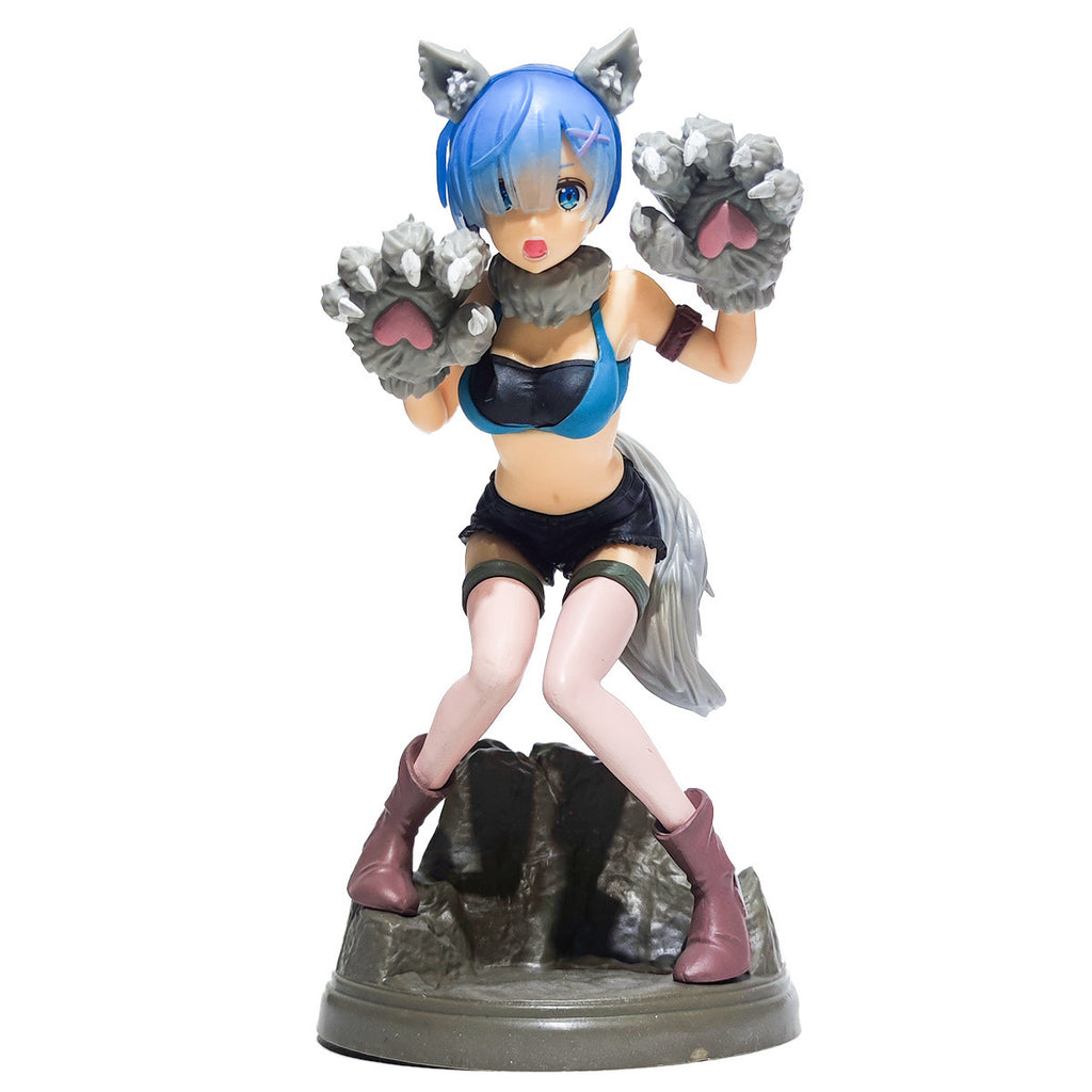 Re:Zero Rem Wolf Girl Beast Claw GK Statue