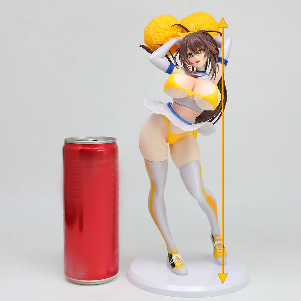 cheerleader girl anime figure