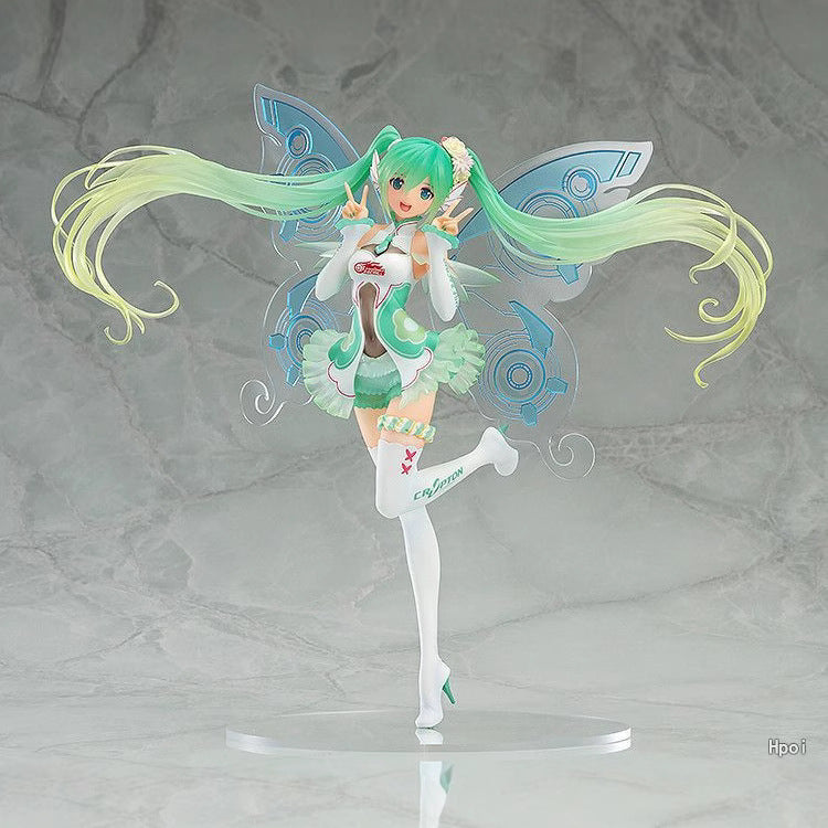 Hatsune Miku racing ver transparent wing statue