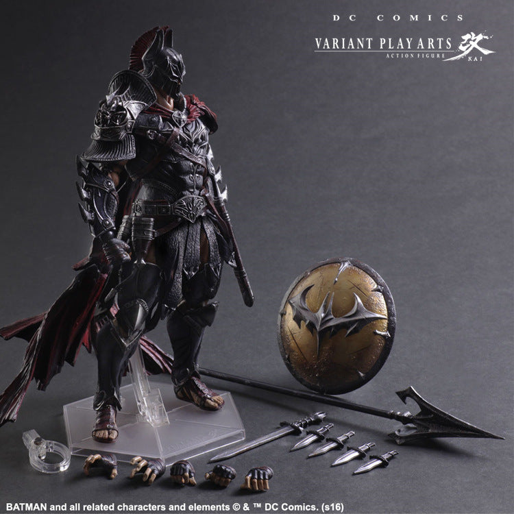 DC Spartan Batman warrior collectible figurine