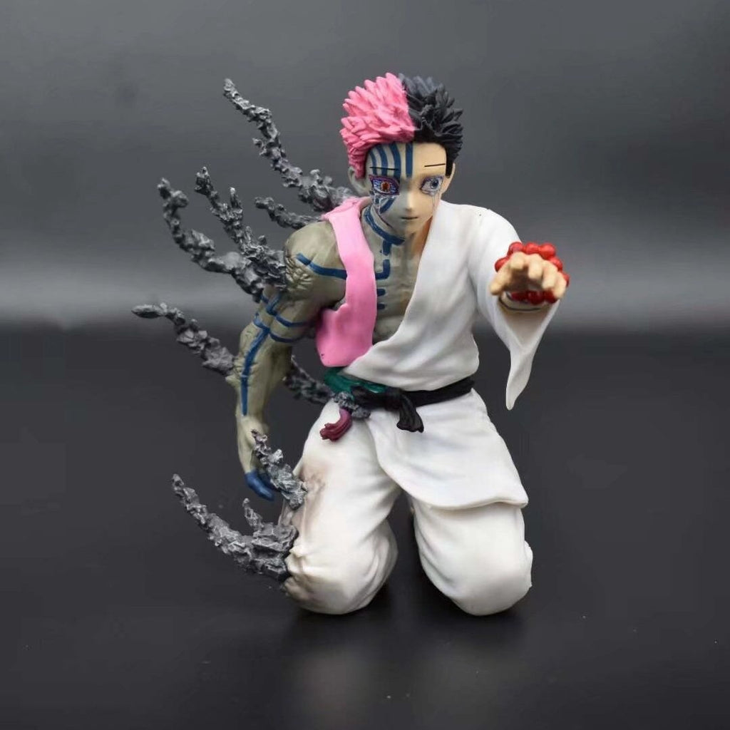 Demon Slayer Akaza kneeling GK figure