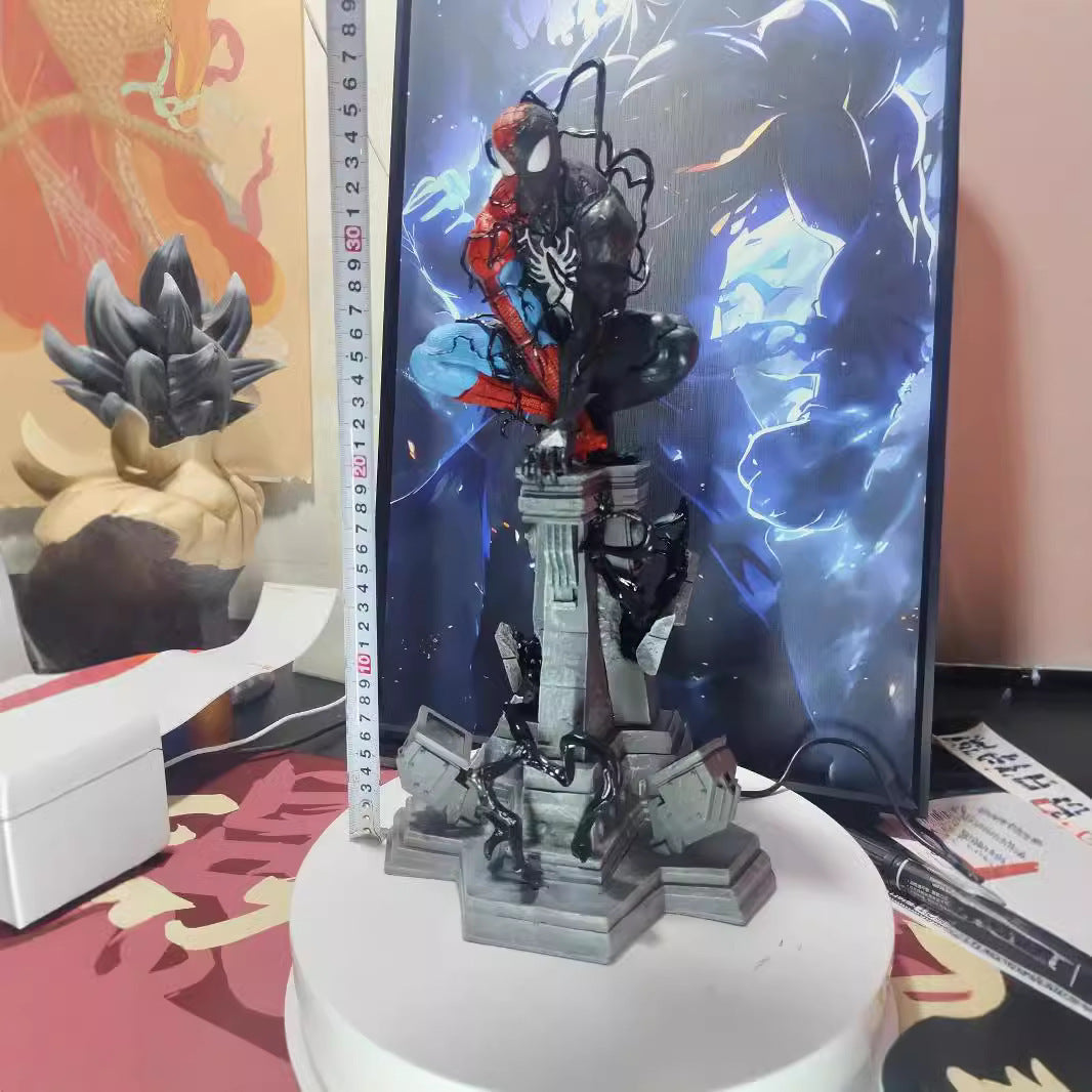 Marvel Spider‑Man venom rubble base collectible statue