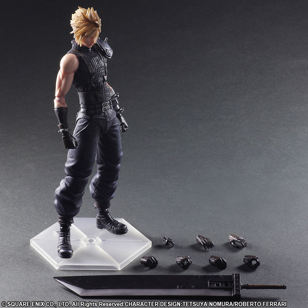 Final Fantasy VII Cloud Strife Play Arts Kai action figure