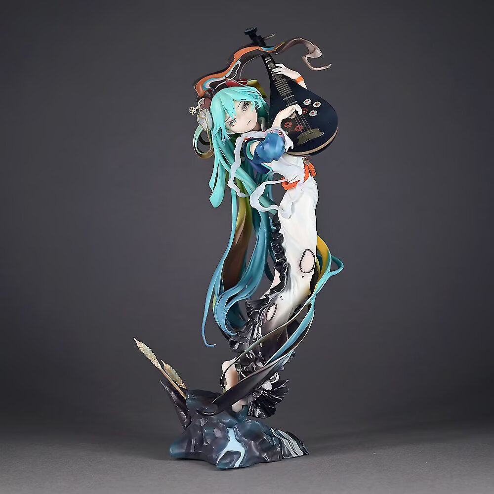 Hatsune Miku flying pipa chinese style figure
