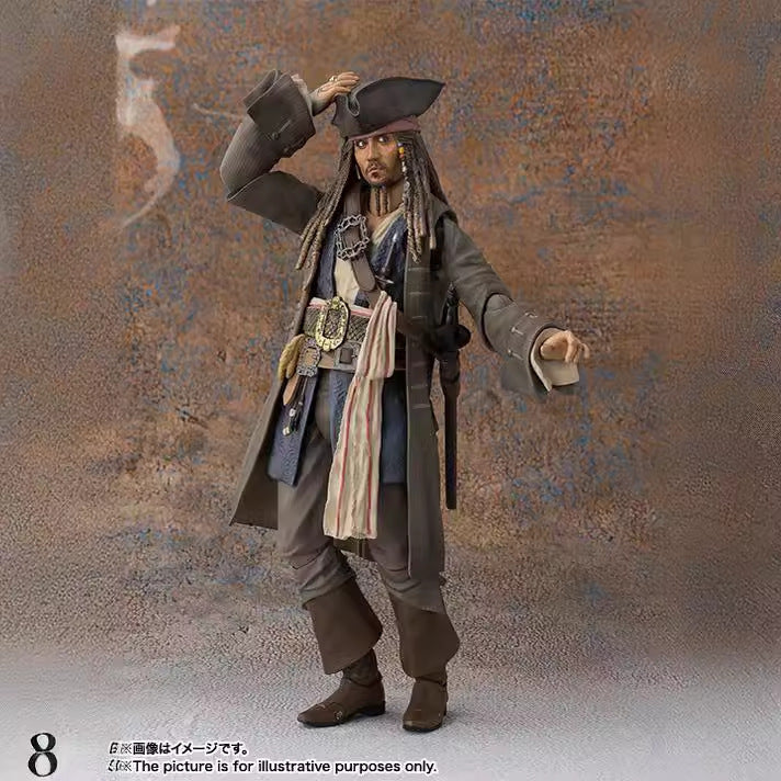 SHF Jack Sparrow Pirates of the Caribbean figure