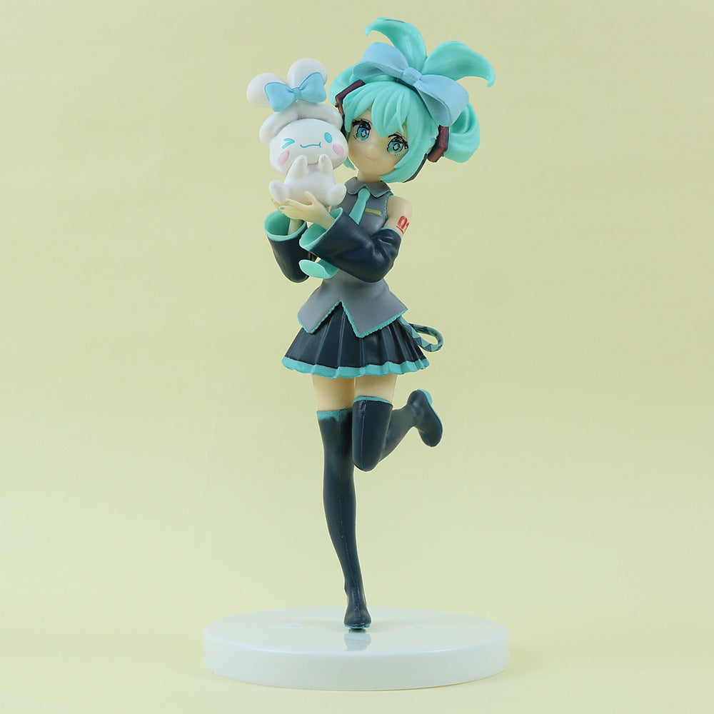 Hatsune Miku x Cinnamoroll prize figure