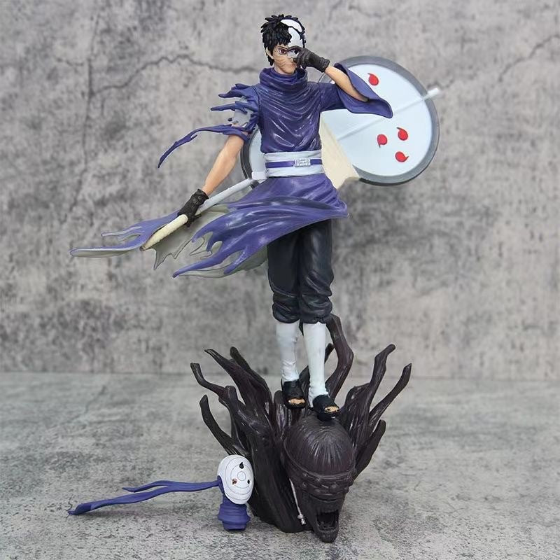 Naruto Obito Uchiha broken mask figure