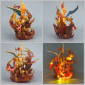 Pokemon Charizard evolution diorama statue