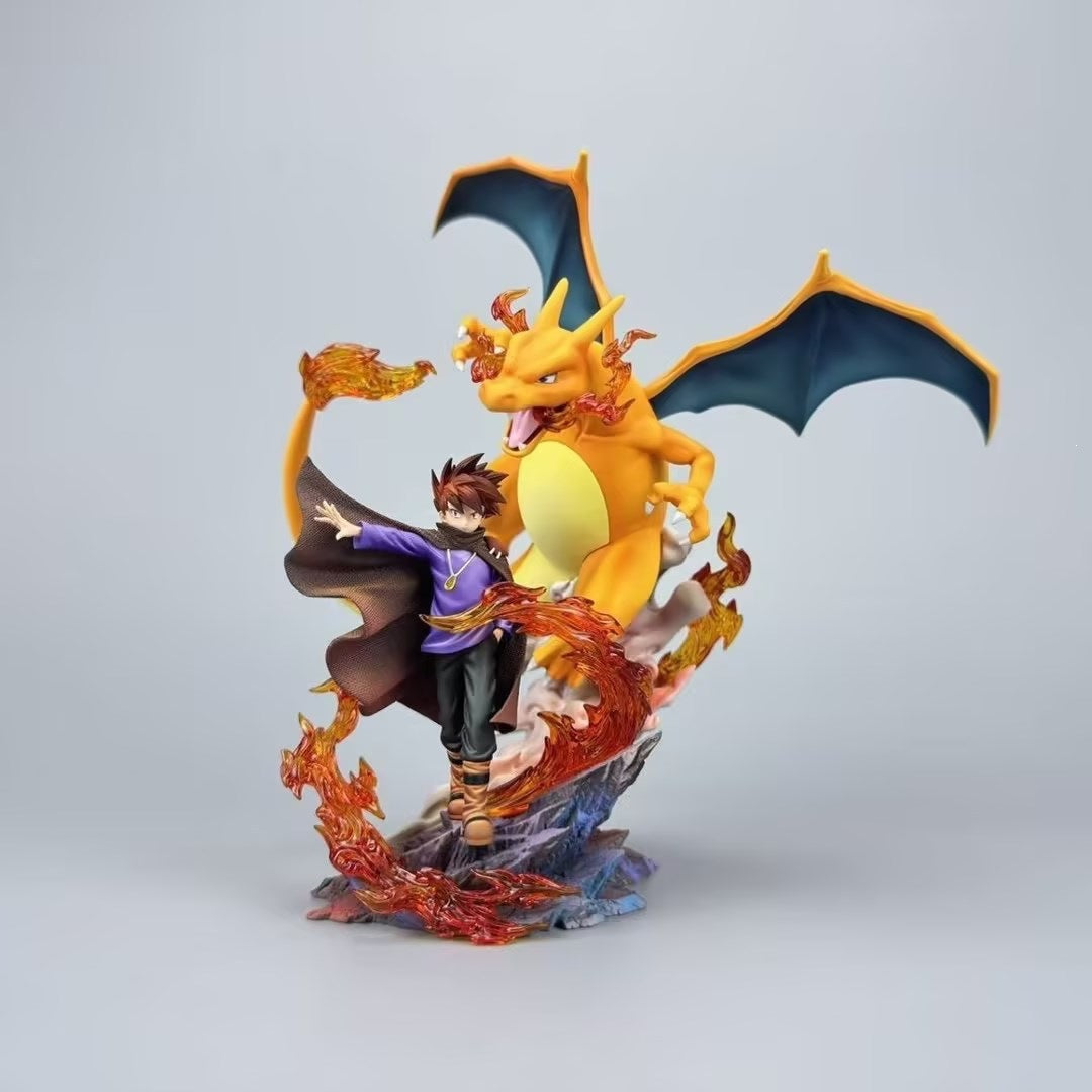 Pokemon Gary Oak Charizard figure