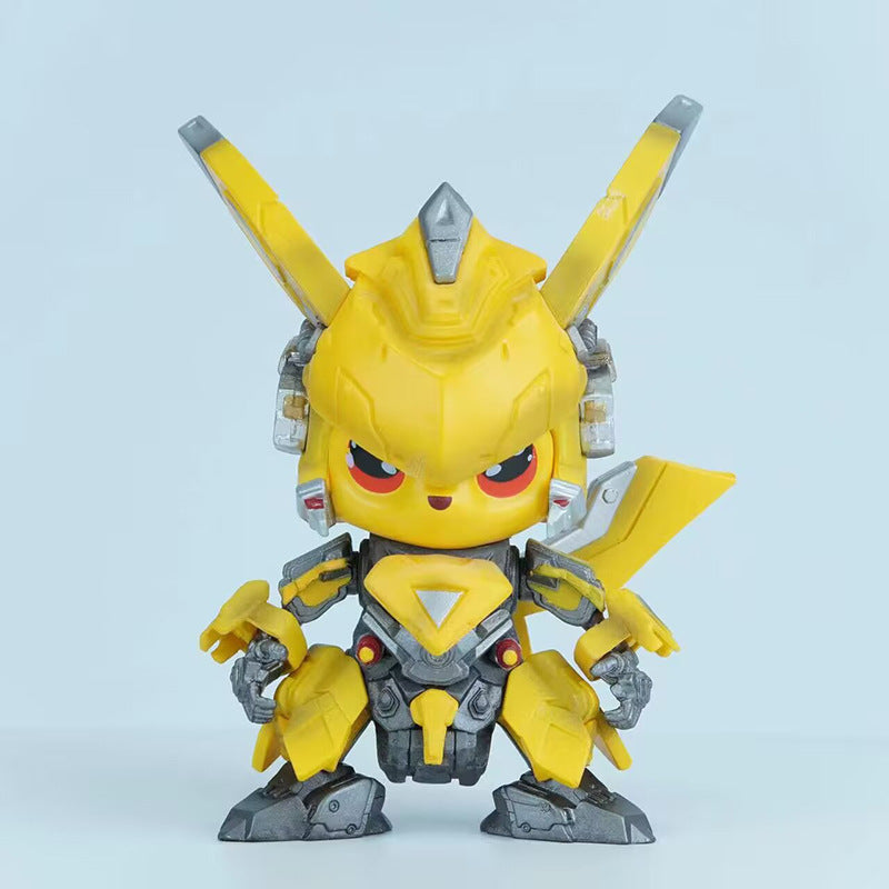 Pokemon Mecha Pikachu Bumblebee Armor Crossover
