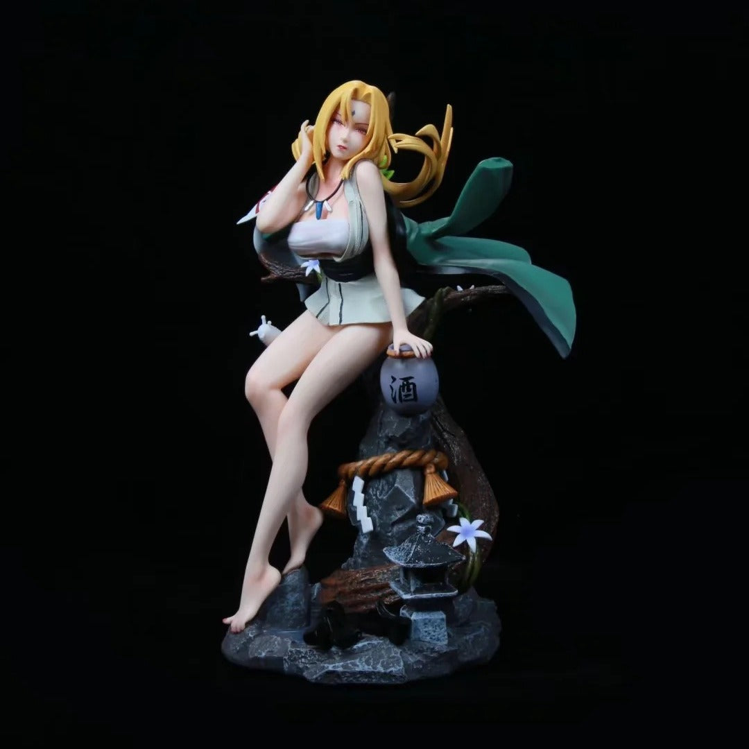 Naruto Tsunade drinking wine GK statue