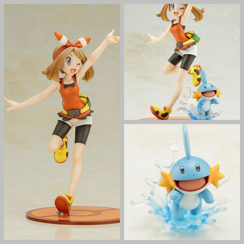 Pokemon May & Mudkip GK Statue