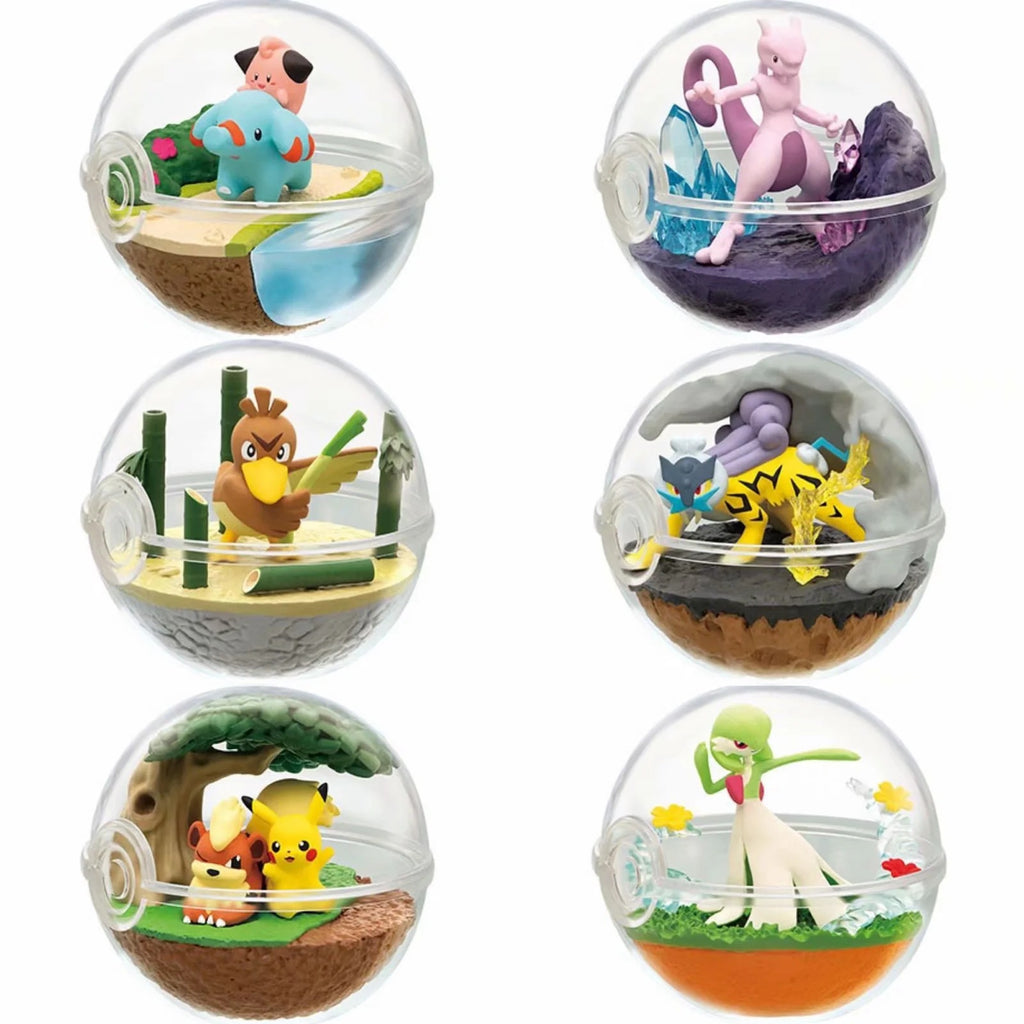 Pokemon Terrarium Globe GK Figure Set