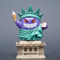 Pokemon Gengar Cos Statue of Liberty Ice‑Cream Diorama Statue
