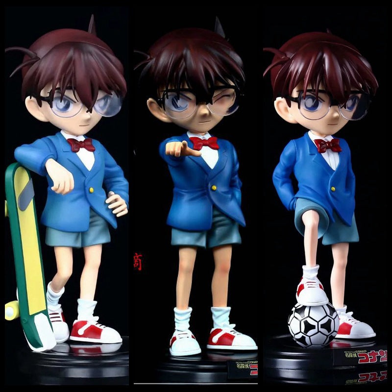 Detective Conan Edogawa Conan GK figure 3 styles