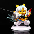 Pokemon x Inuyasha Pikachu Cos Sesshomaru Sword Scene Diorama Statue