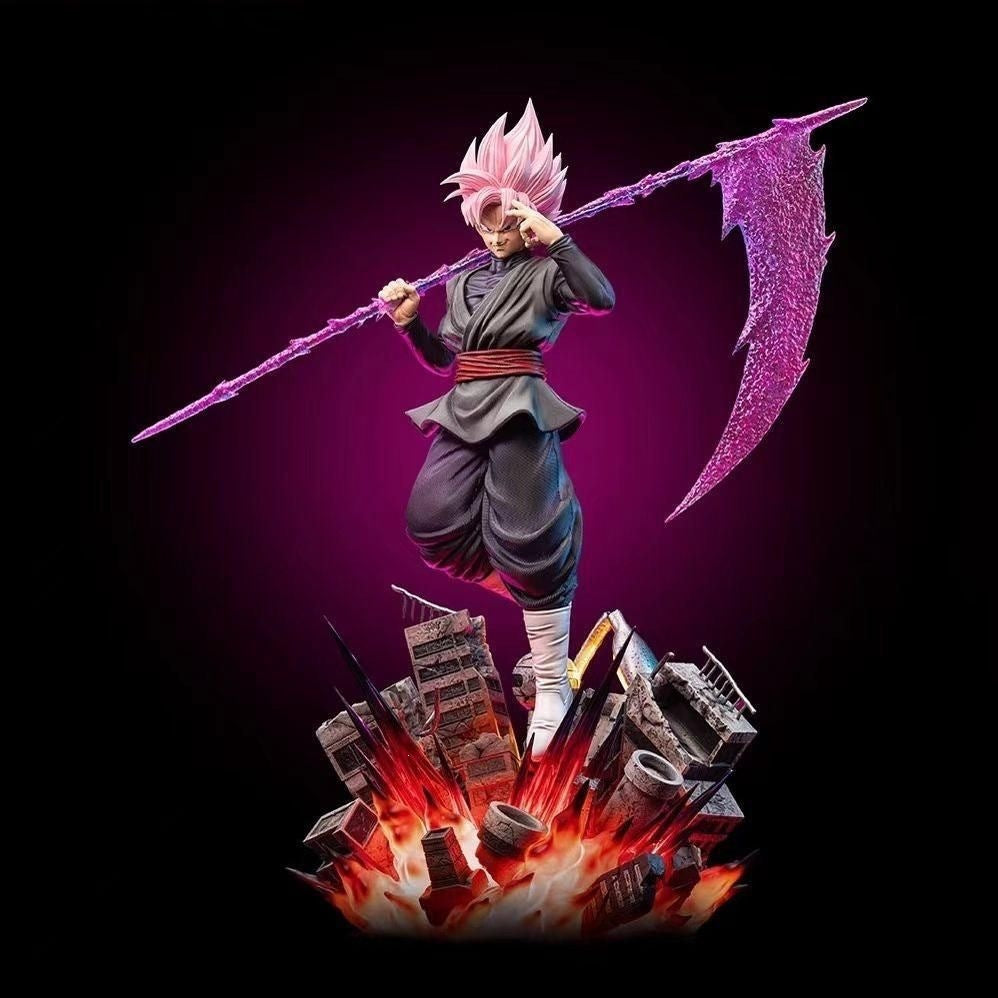 Dragon Ball Super Goku Black Rose scythe figure
