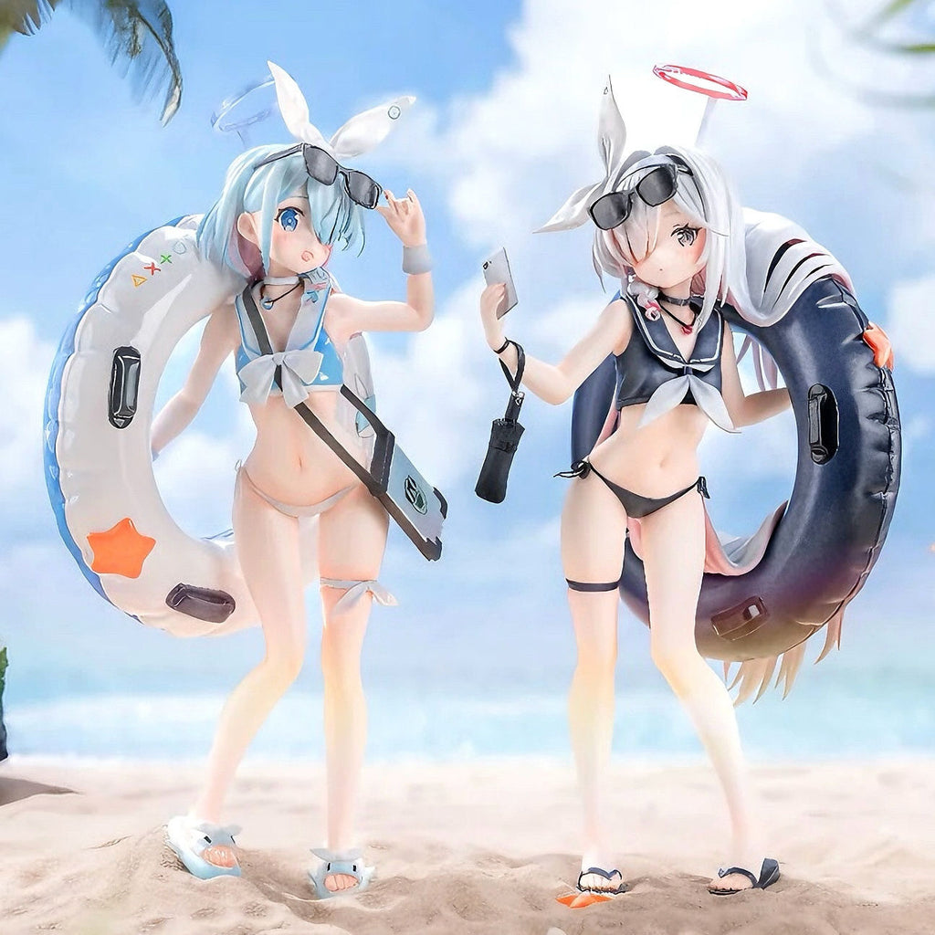 Blue Archive Arona Plana swimsuit figure set