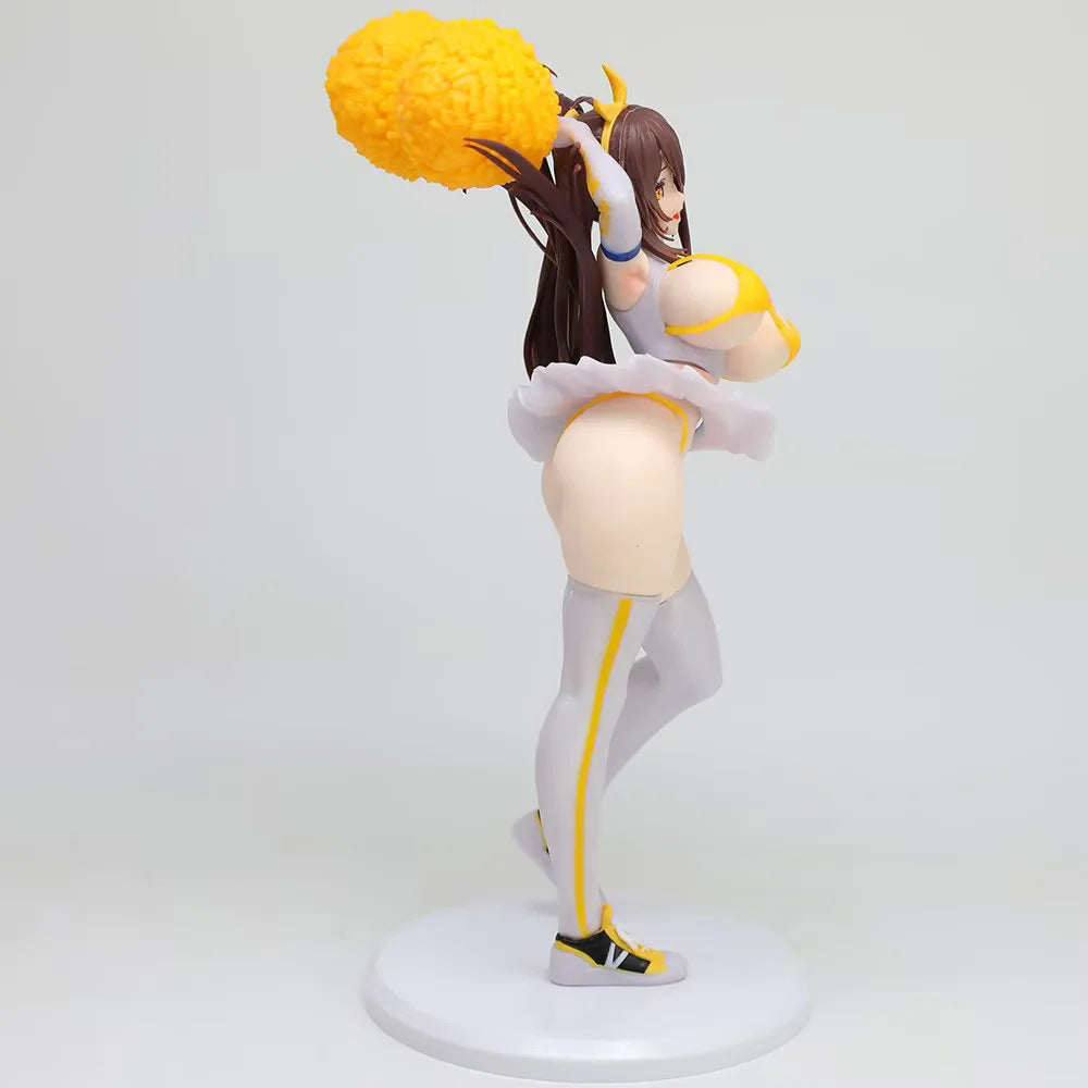 cheerleader girl anime figure