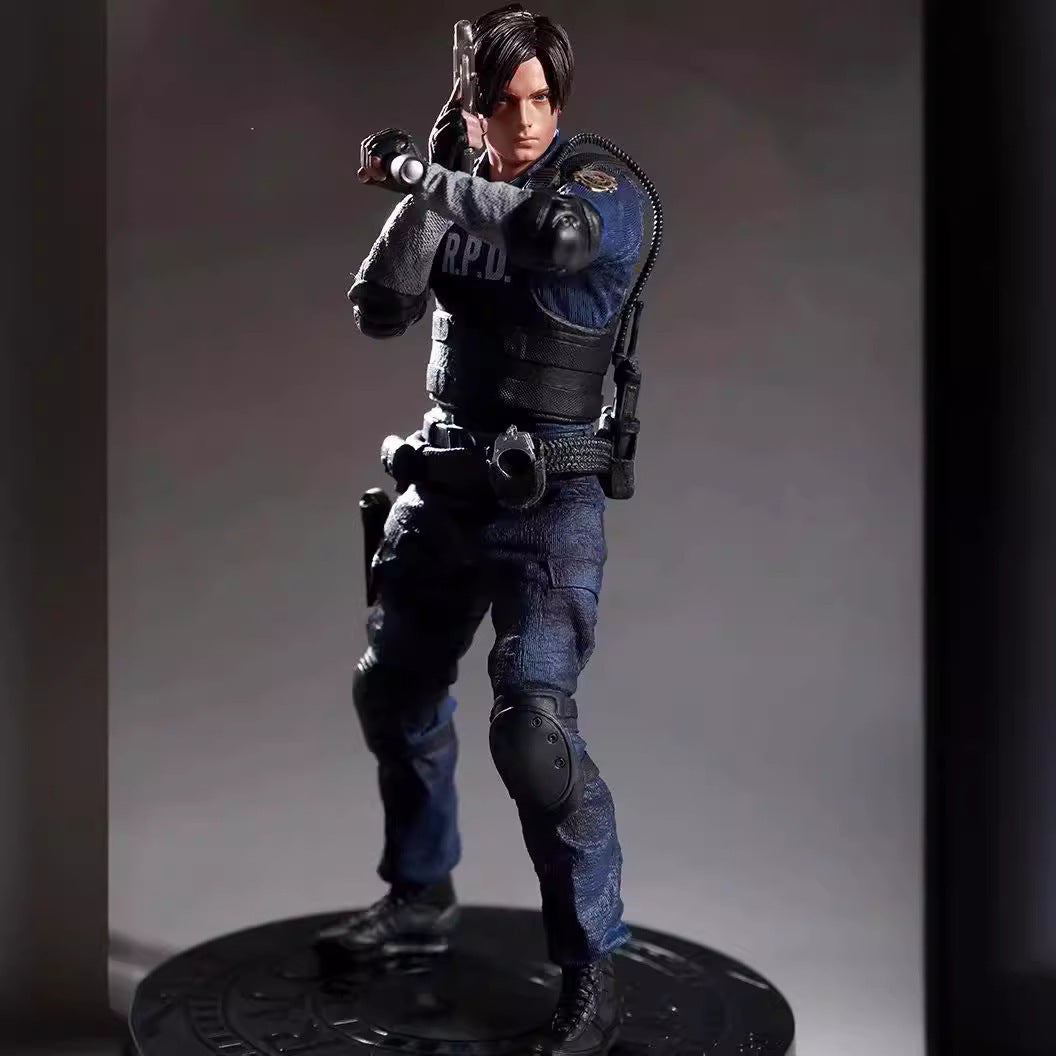 Resident Evil Leon S Kennedy RPD statue
