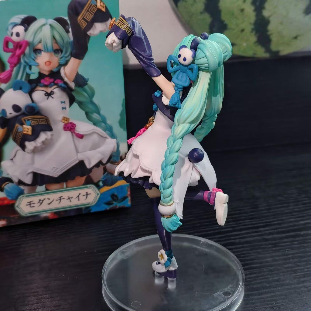 Hatsune Miku panda chinese style prize figure