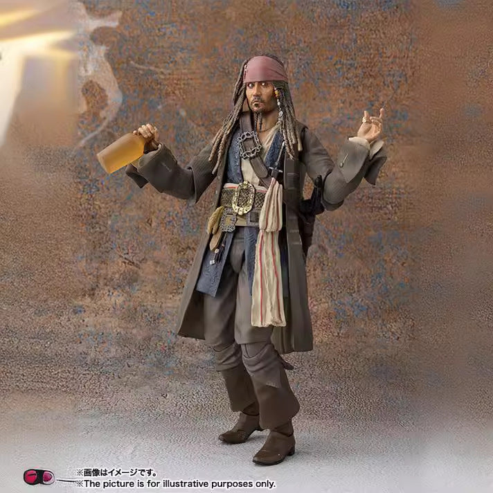 SHF Jack Sparrow Pirates of the Caribbean figure