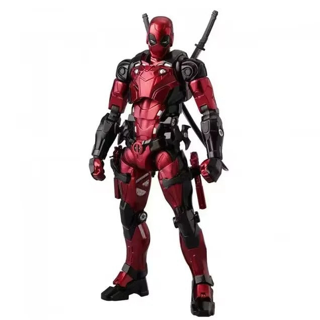 Marvel movable figure Iron Man MK3 Iron Spider Deadpool set
