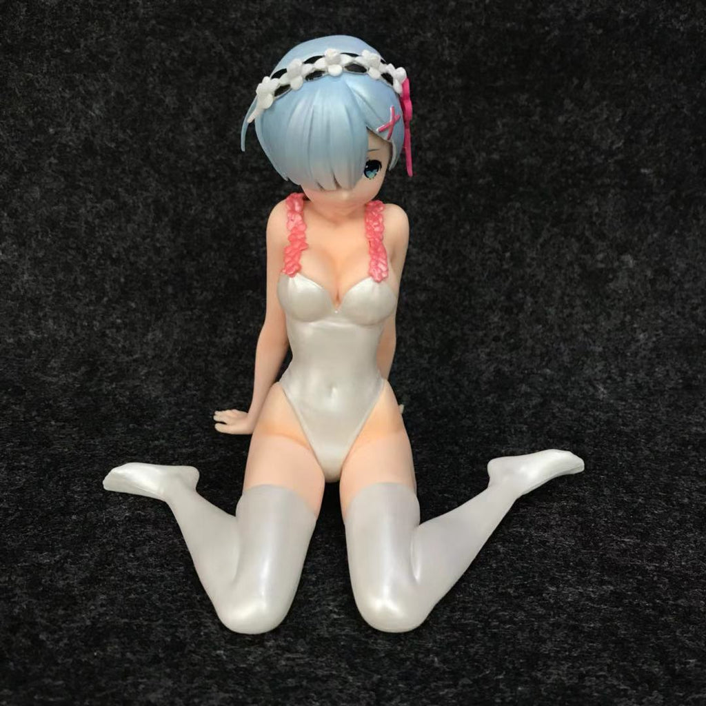 Re:Zero Ram & Rem Lingerie Style GK Statue Set