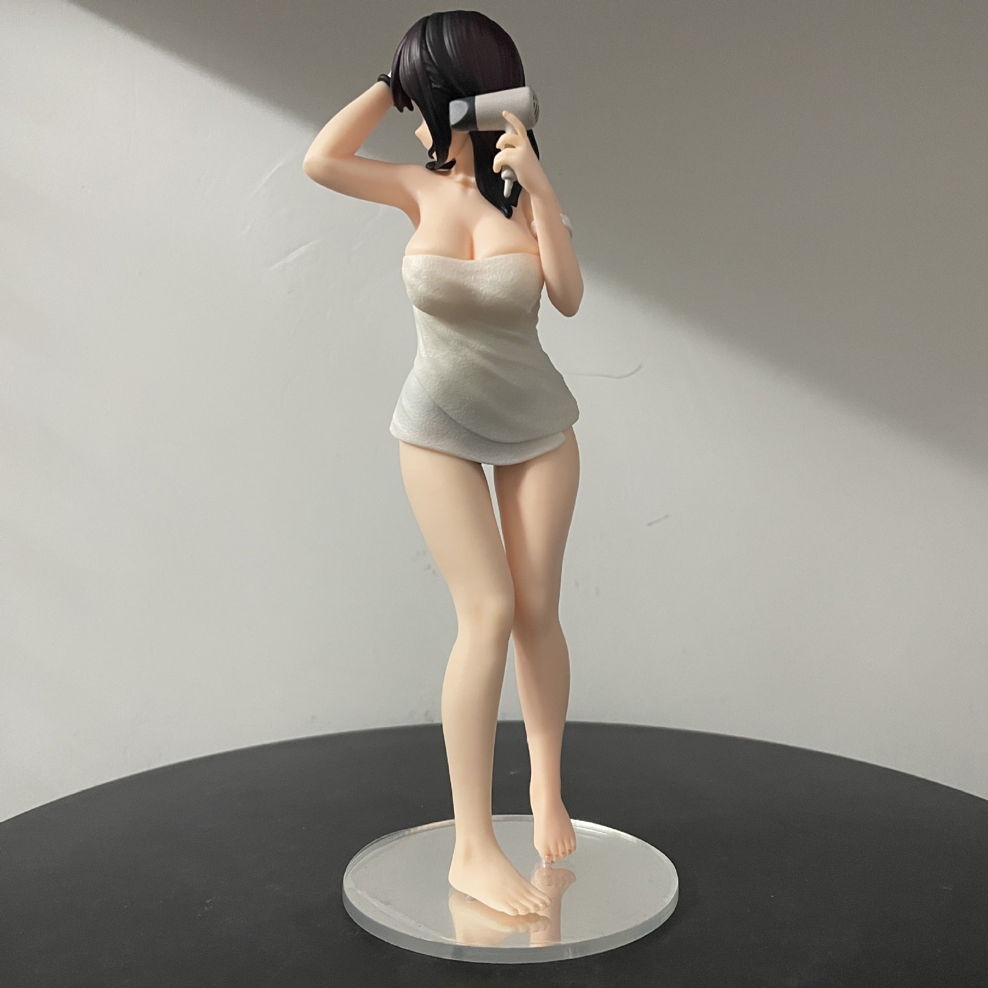 JK girl bath towel hair dryer anime figure