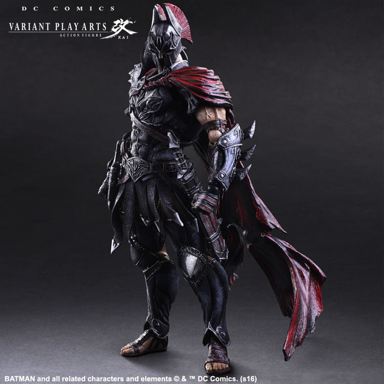 DC Spartan Batman warrior collectible figurine