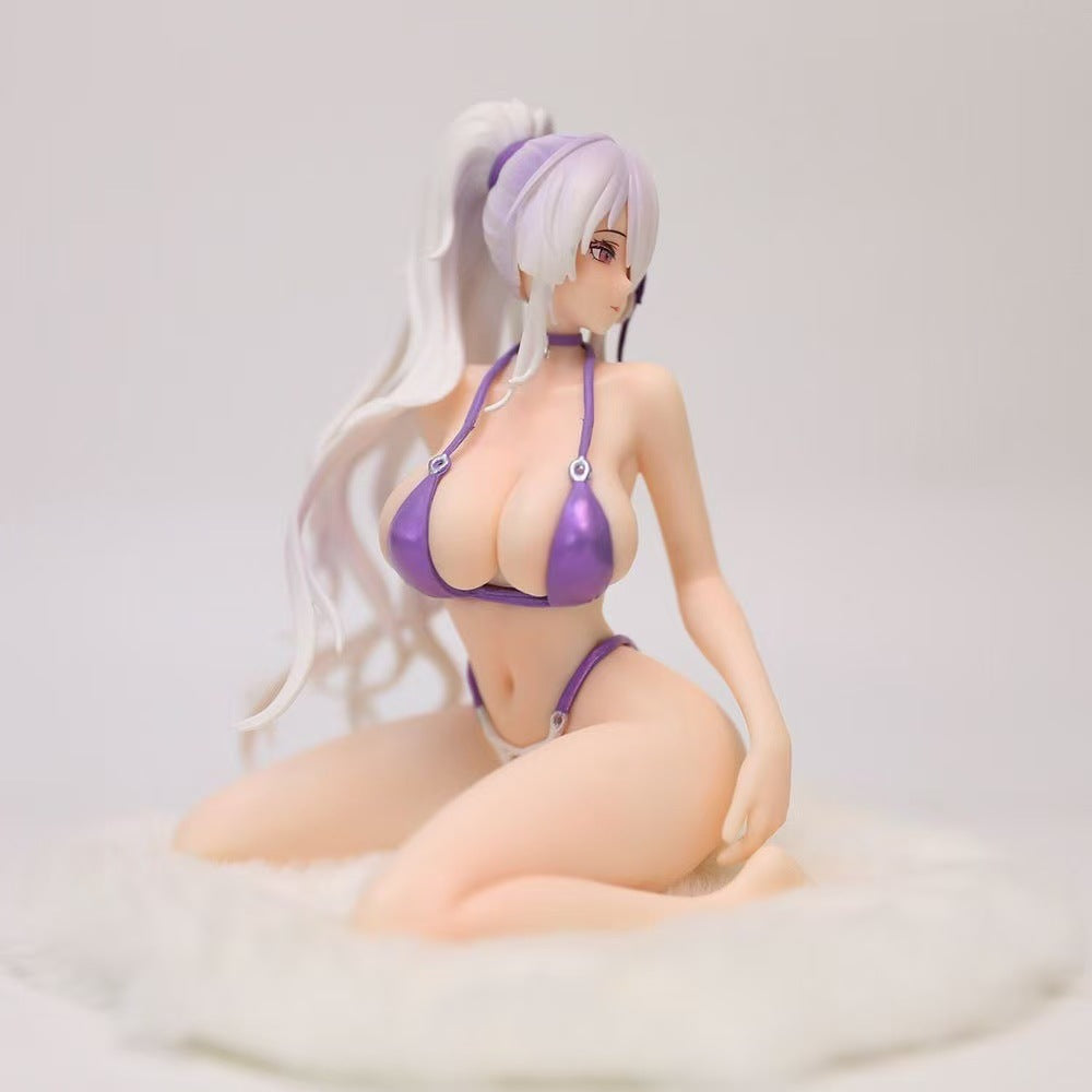 Azur Lane Belfast purple bikini figure