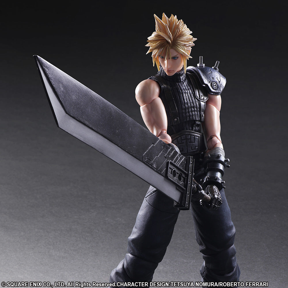 Final Fantasy VII Cloud Strife Play Arts Kai action figure