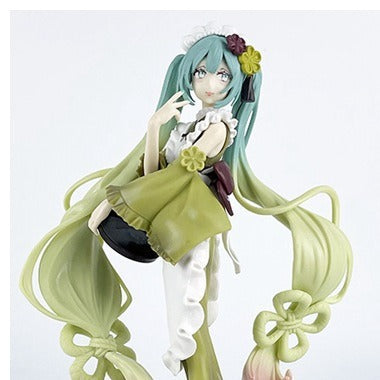 Hatsune Miku matcha dessert maid figure